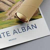 Monte Alban Poster - Mexico Wall Art