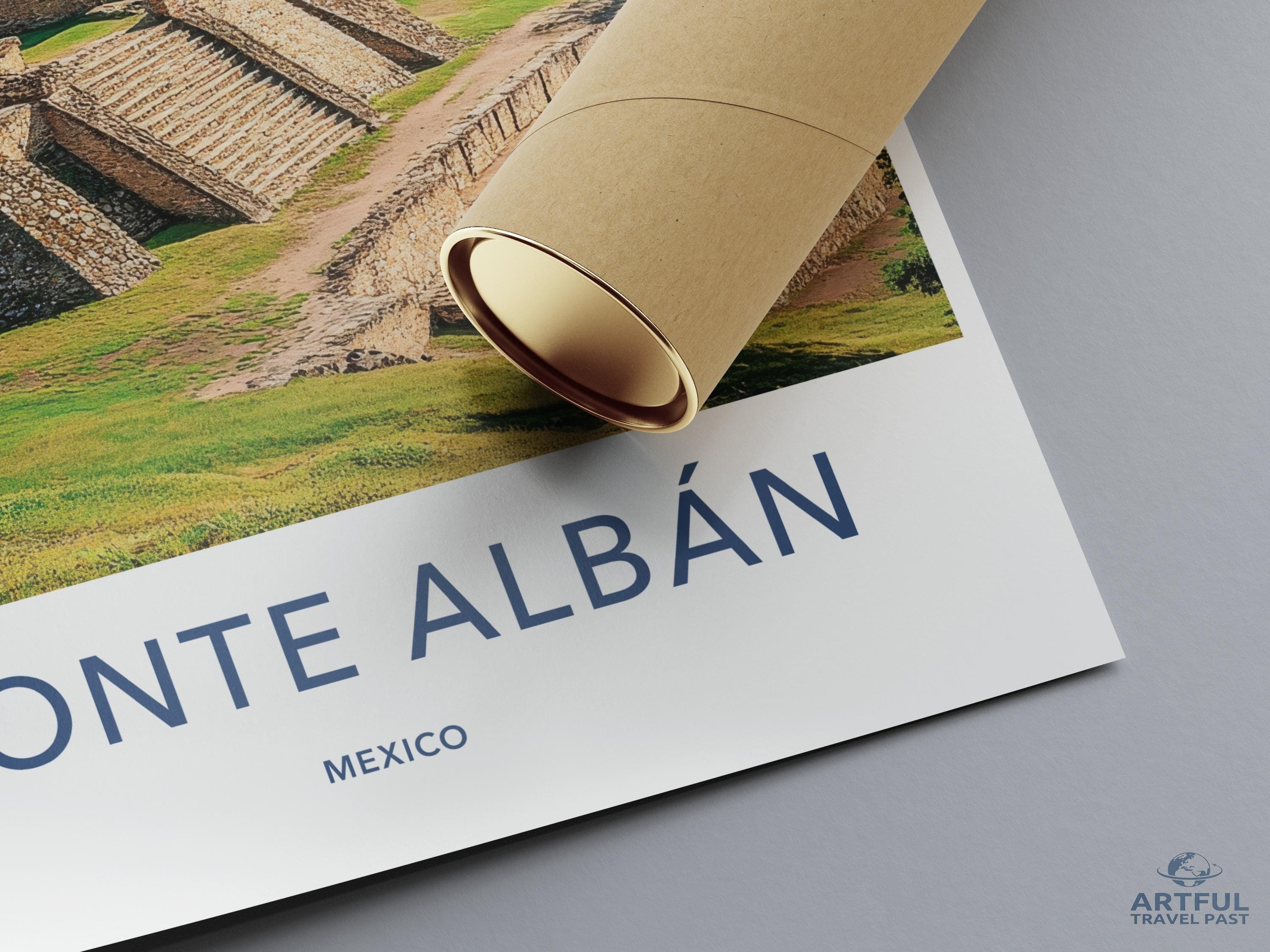 Monte Alban Poster - Mexico Wall Art