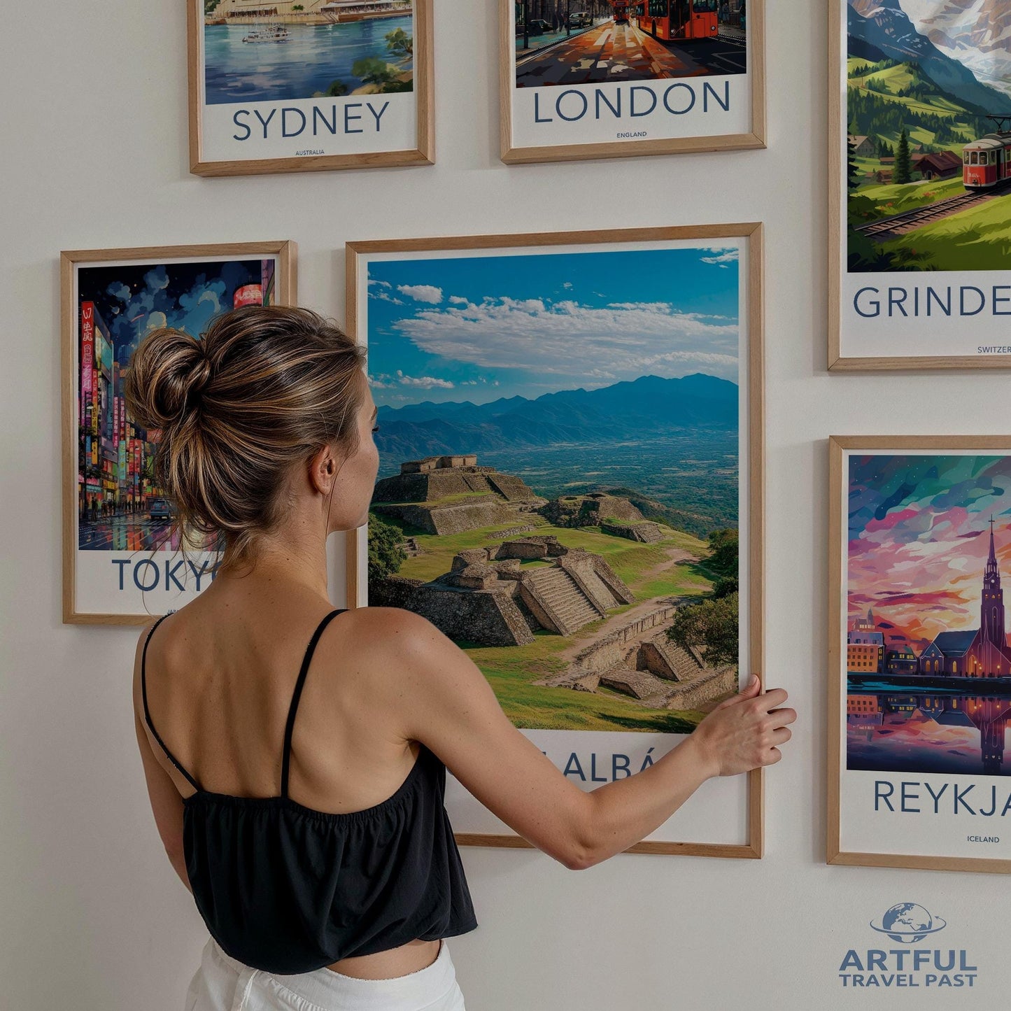 Monte Alban Poster - Mexico Wall Art