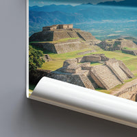 Monte Alban Poster - Mexico Wall Art