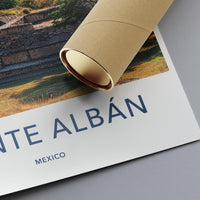 Monte Alban Poster - Mexico Wall Art