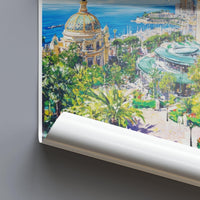Monte Carlo Monaco Poster