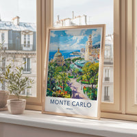 Monte Carlo Monaco Poster