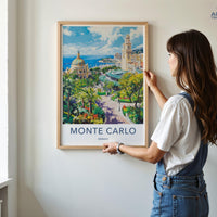 Monte Carlo Monaco Poster