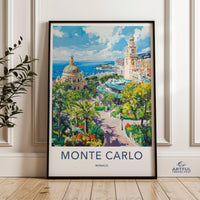 Monte Carlo Monaco Poster