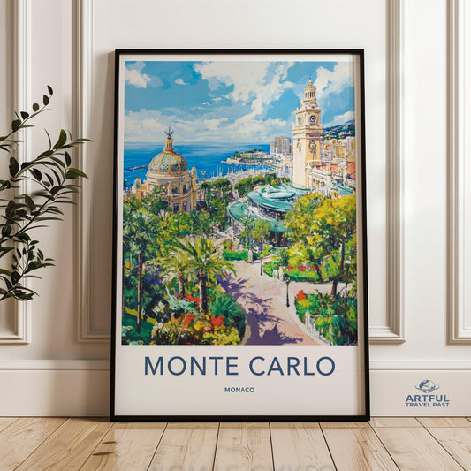 Monte Carlo Monaco Poster