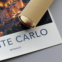 Monte Carlo Poster - Monaco Wall Art
