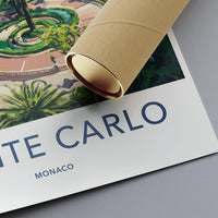 Monte Carlo Poster | Monaco Wall Art