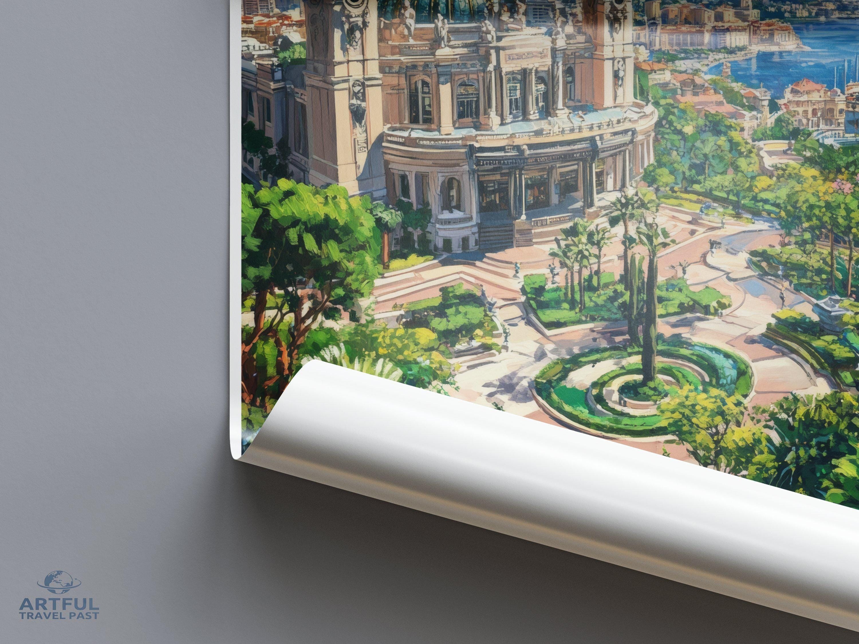 Monte Carlo Poster | Monaco Wall Art