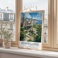 Monte Carlo Poster | Monaco Wall Art