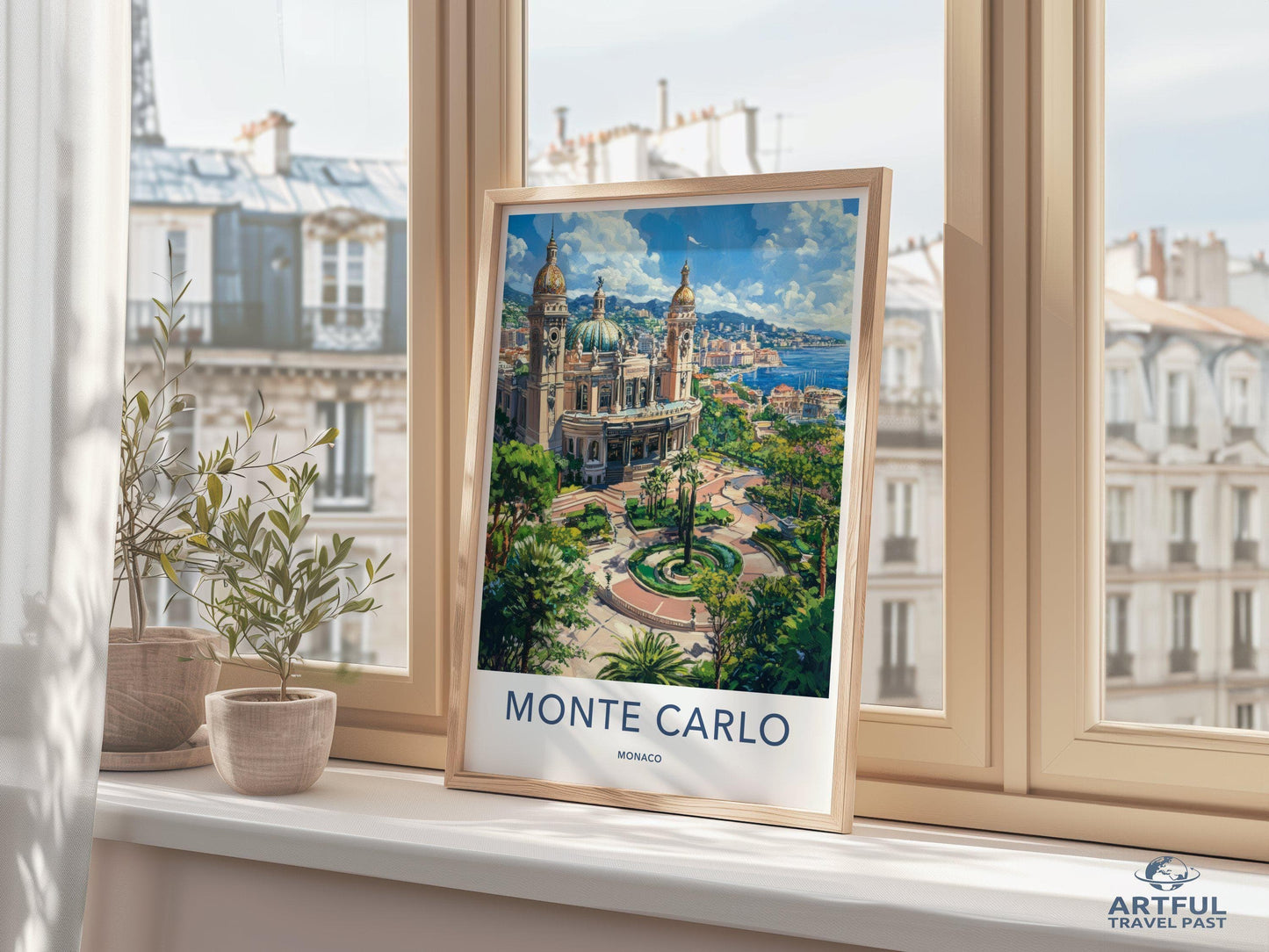 Monte Carlo Poster | Monaco Wall Art