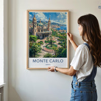 Monte Carlo Poster | Monaco Wall Art
