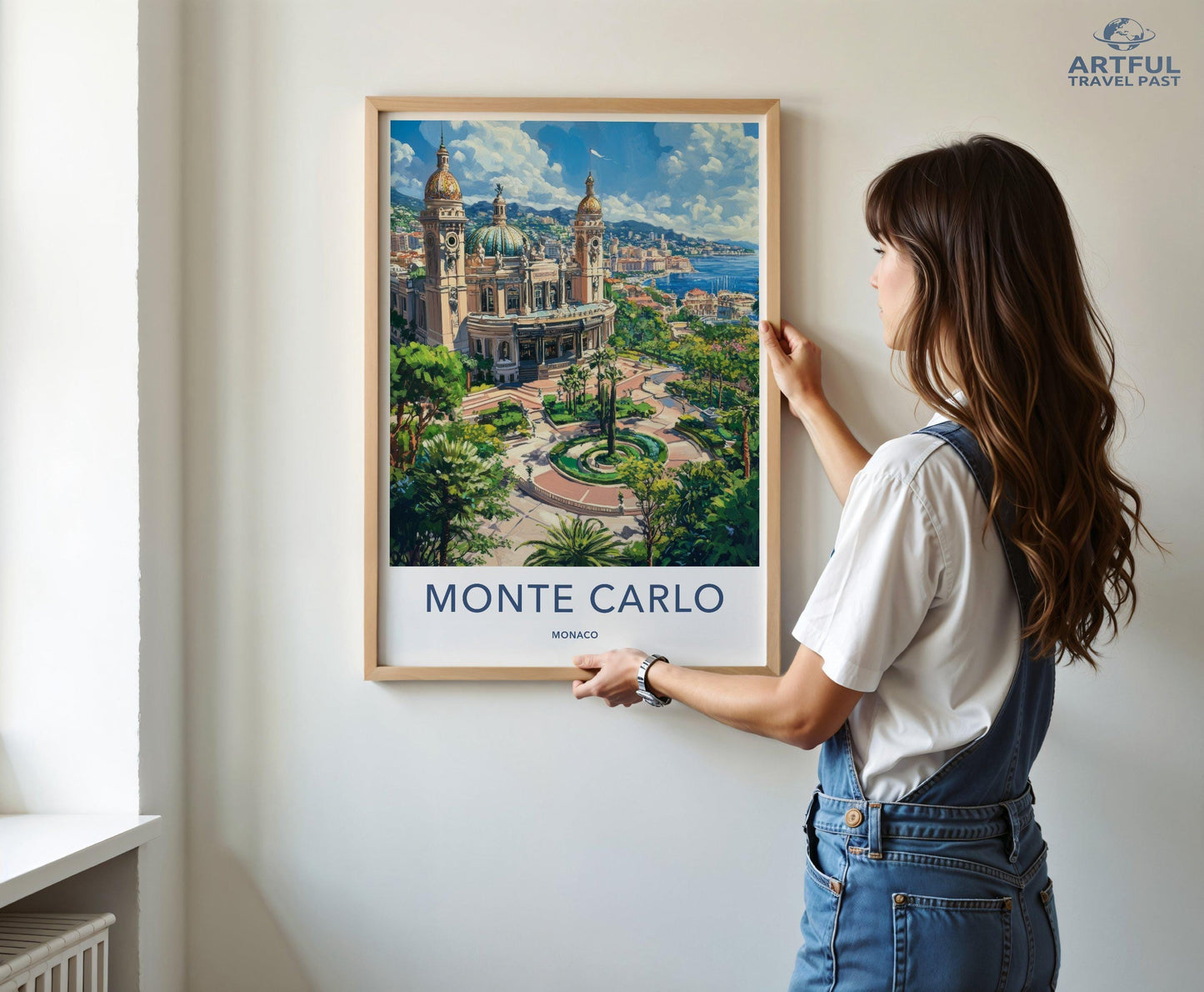 Monte Carlo Poster | Monaco Wall Art