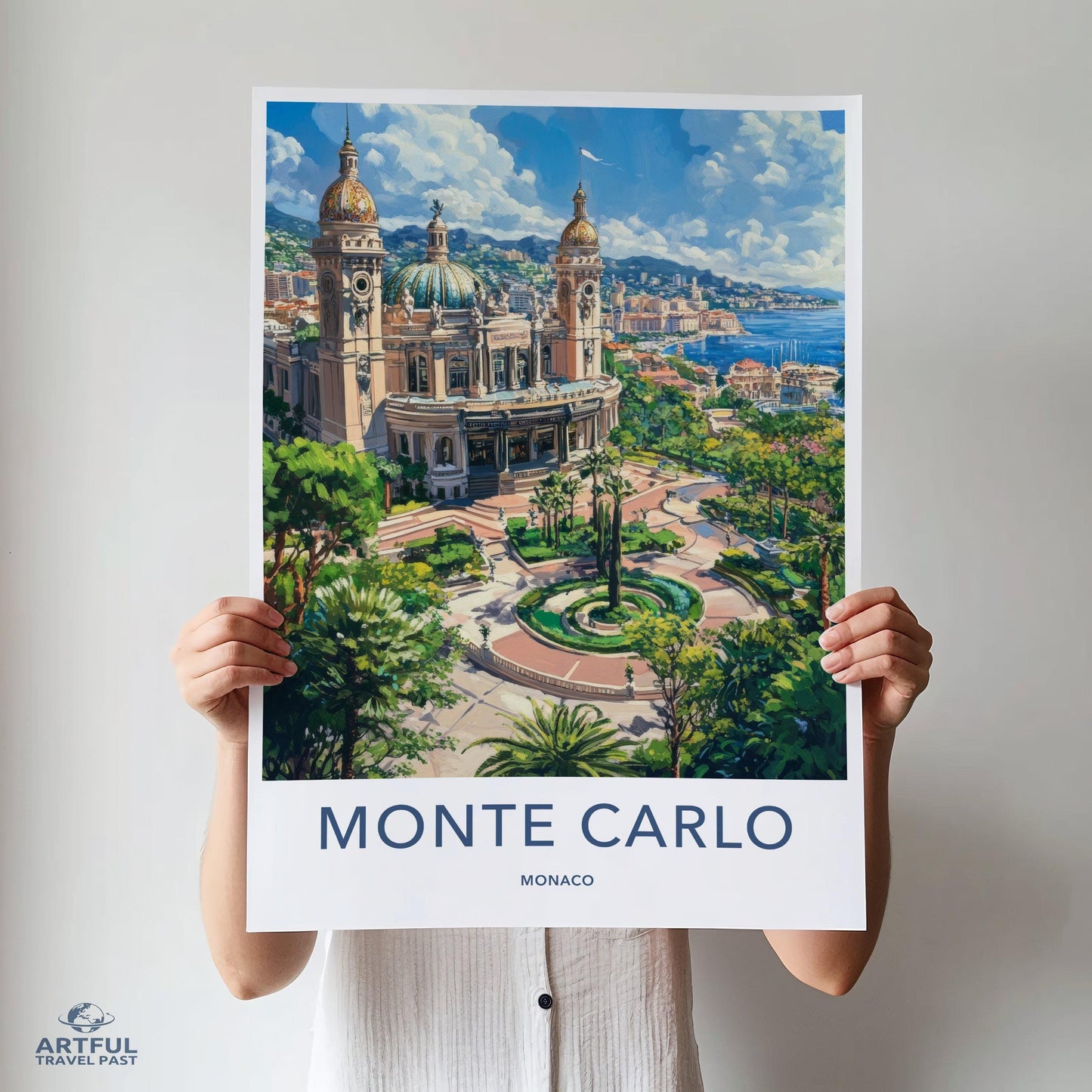 Monte Carlo Poster | Monaco Wall Art