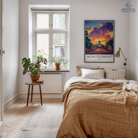 Montgomery Poster - Alabama Wall Art
