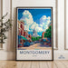 Montgomery Poster - Alabama Wall Art