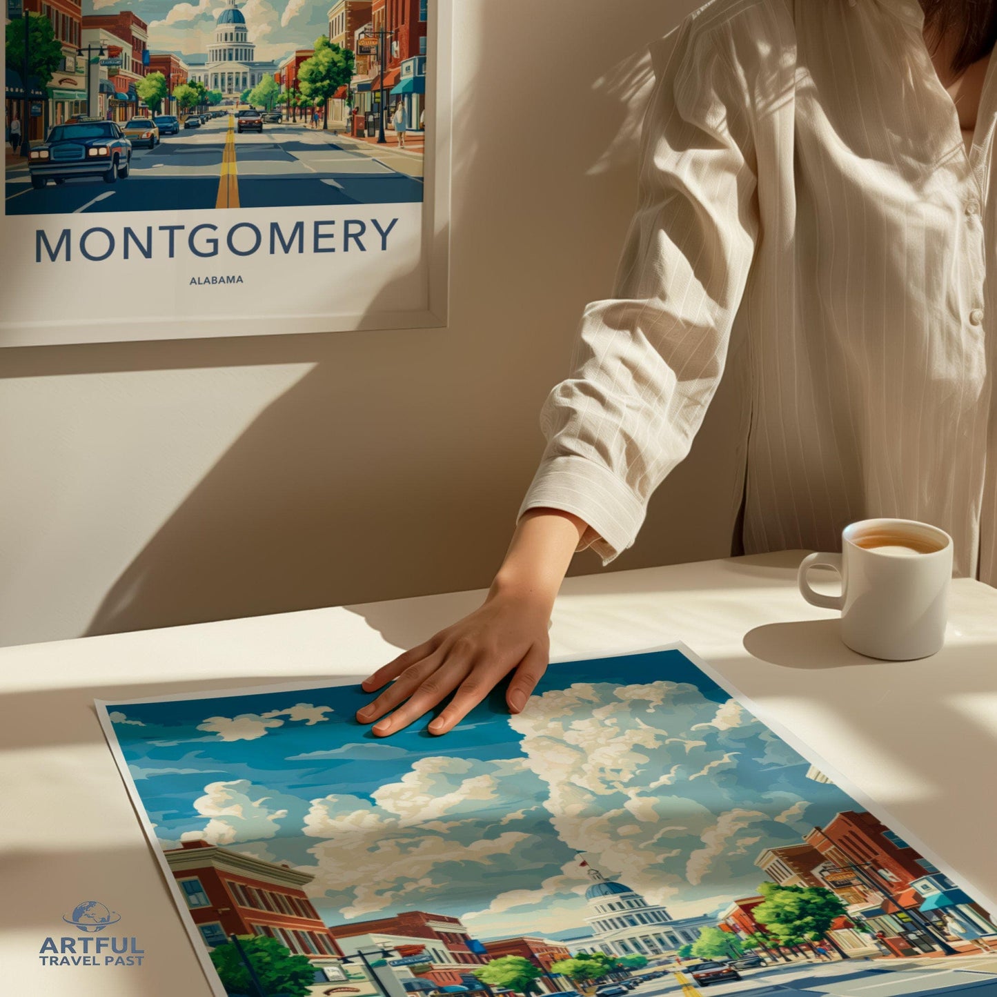 Montgomery Poster - Alabama Wall Art