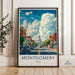 Montgomery Poster - Alabama Wall Art