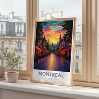 Montreal Canada Poster