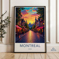 Montreal Canada Poster