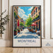 Montreal Canada Poster
