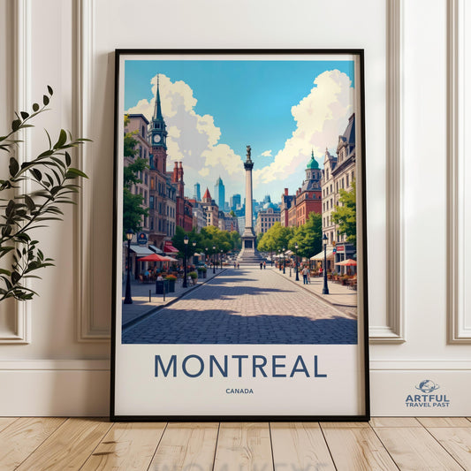 Montreal Poster - Canada Wall Art