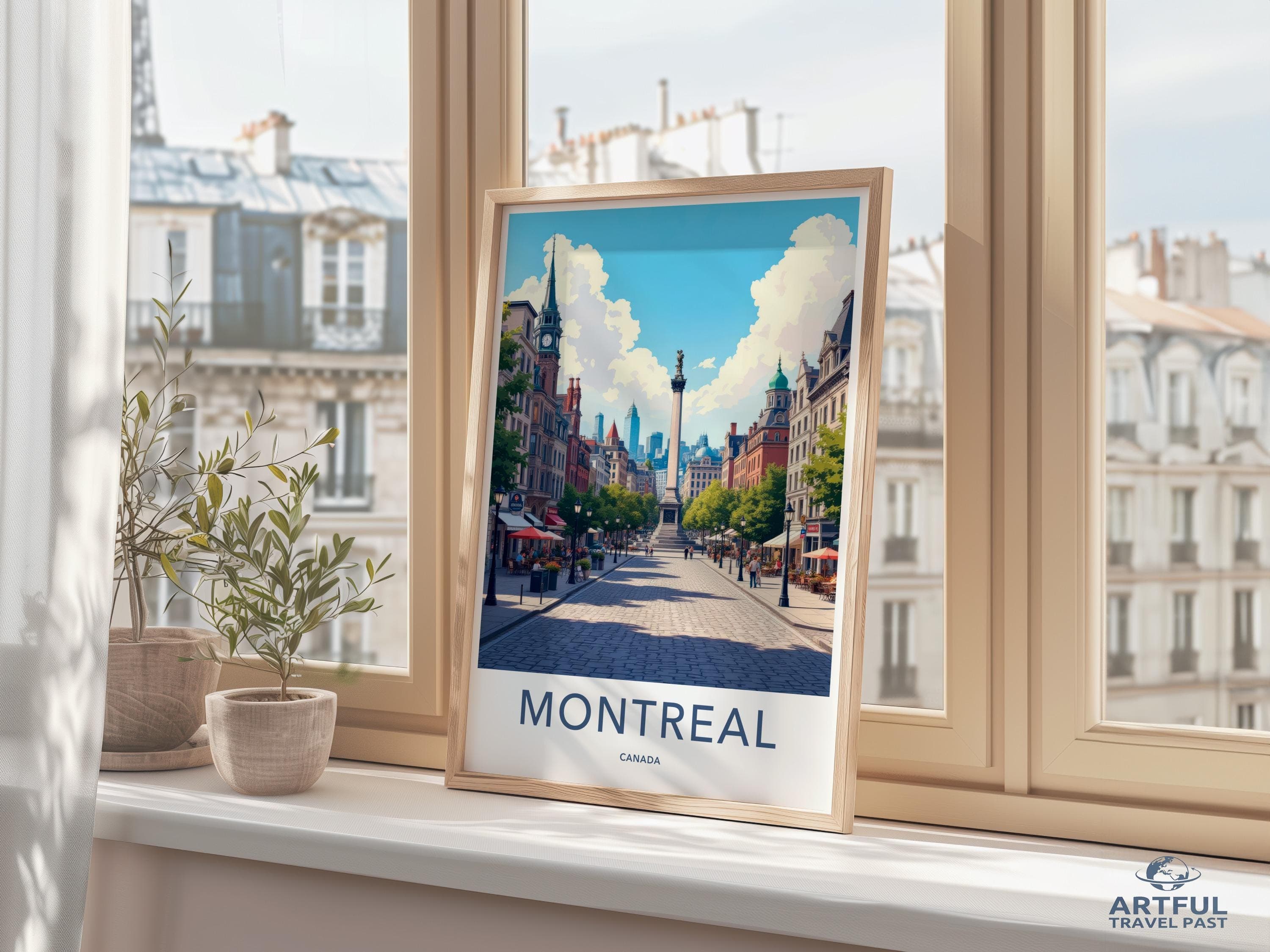 Montreal Poster - Canada Wall Art