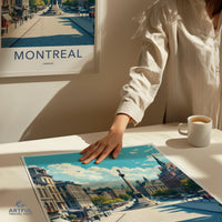 Montreal Poster - Canada Wall Art