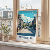 Montreal Poster - Canada Wall Art