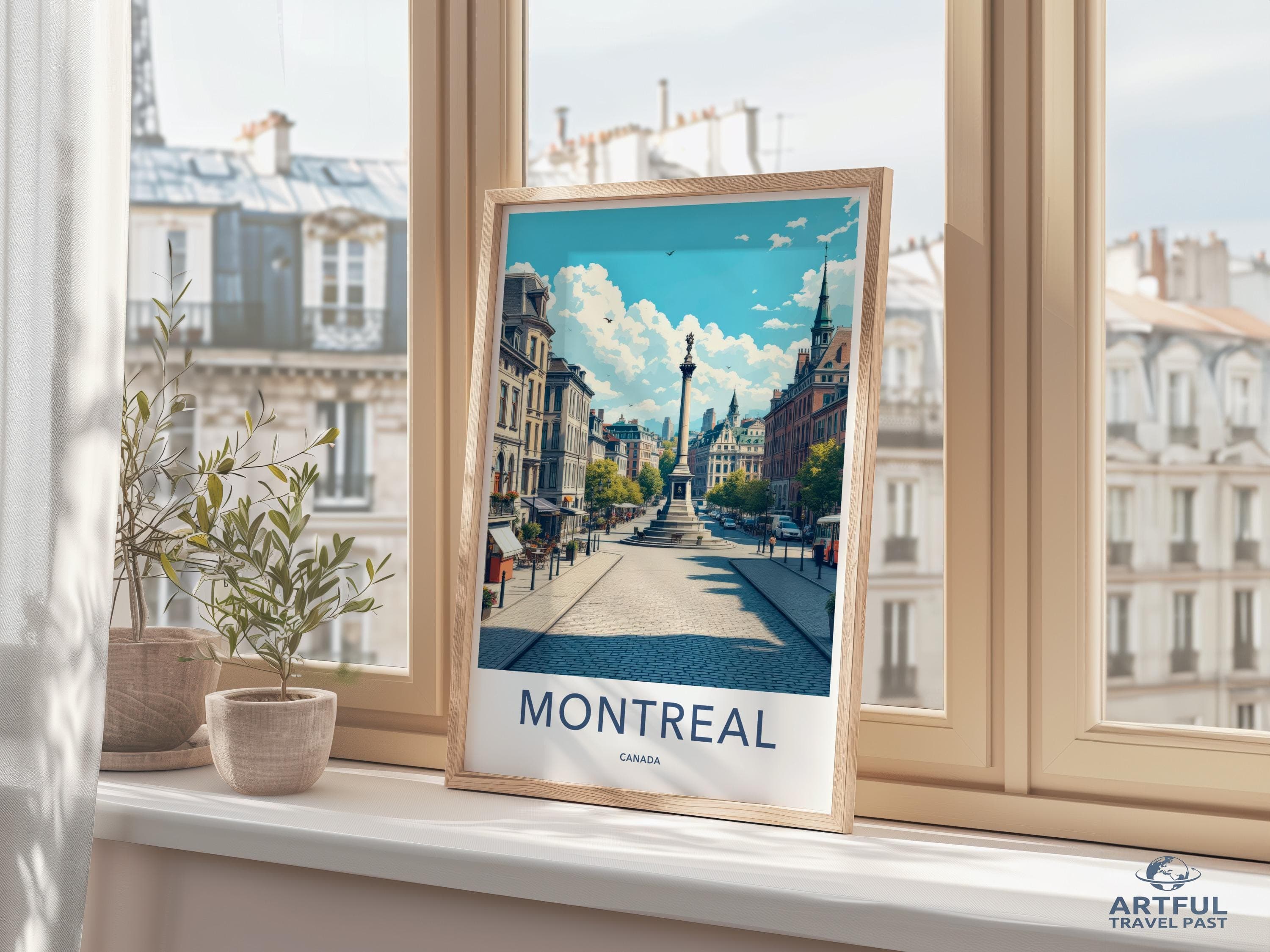 Montreal Poster - Canada Wall Art