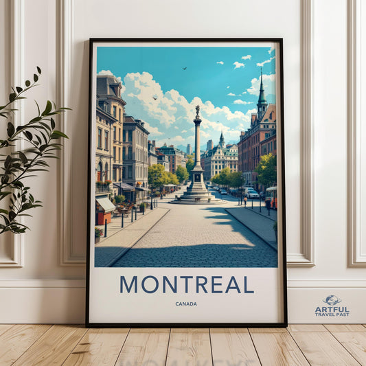 Montreal Poster - Canada Wall Art