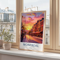Montreal Poster - Canada Wall Art