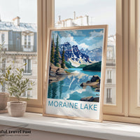 Moraine Lake Poster - Canada Wall Art