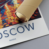 Moscow Poster - Russia Wall Art