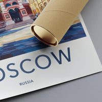 Moscow Poster - Russia Wall Art