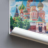 Moscow Poster - Russia Wall Art