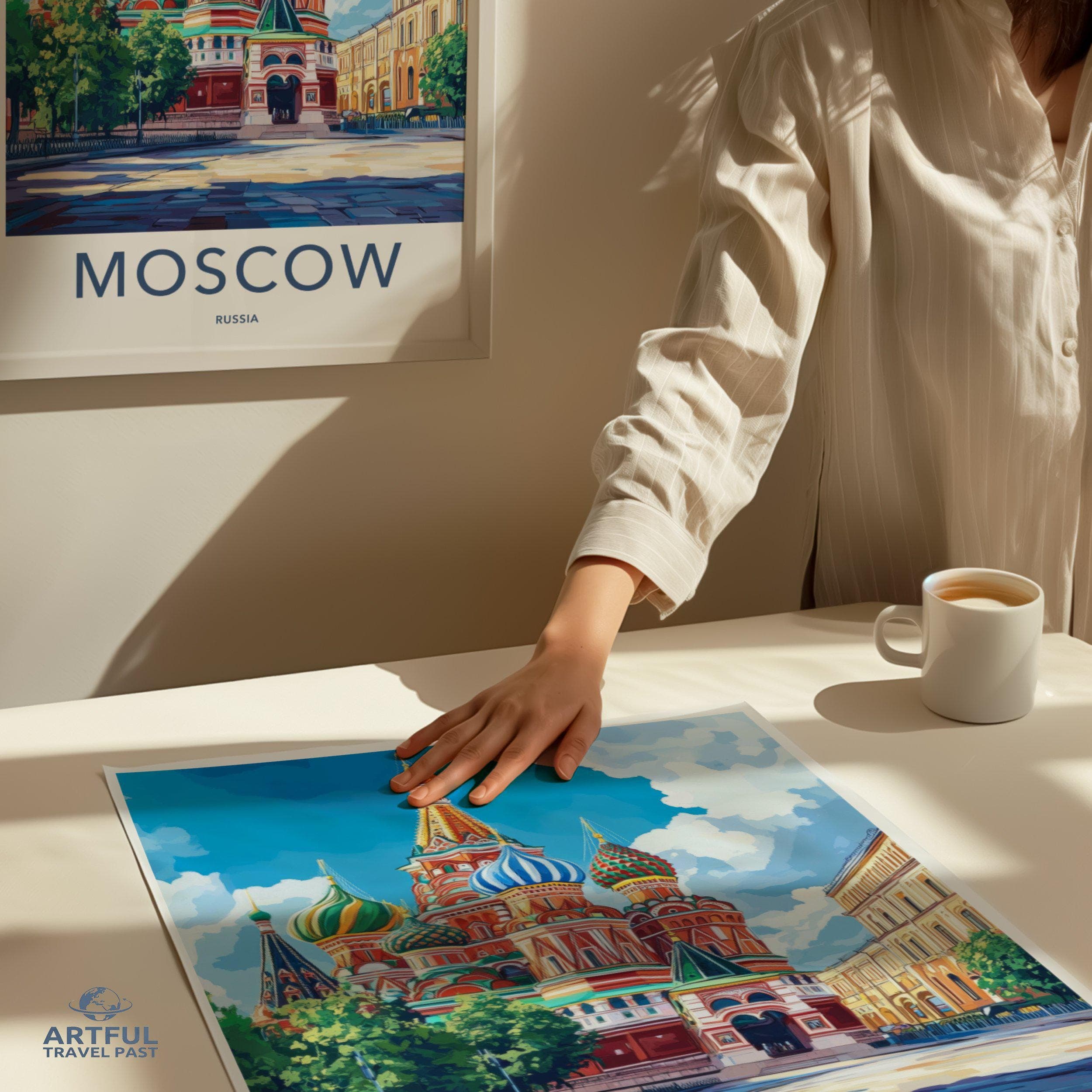 Moscow Poster - Russia Wall Art