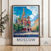 Moscow Poster - Russia Wall Art