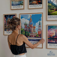 Moscow Poster - Russia Wall Art