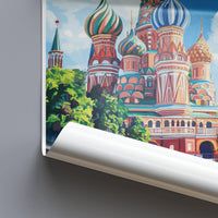Moscow Poster - Russia Wall Art
