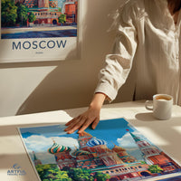 Moscow Poster - Russia Wall Art