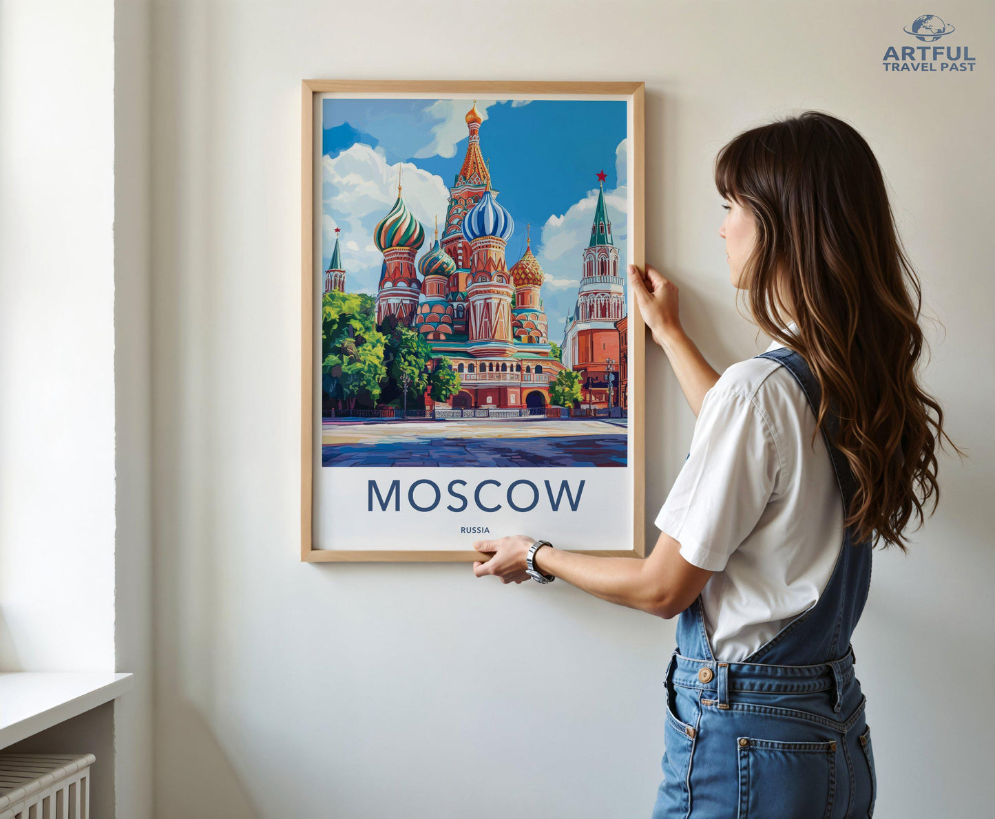 Moscow Poster - Russia Wall Art