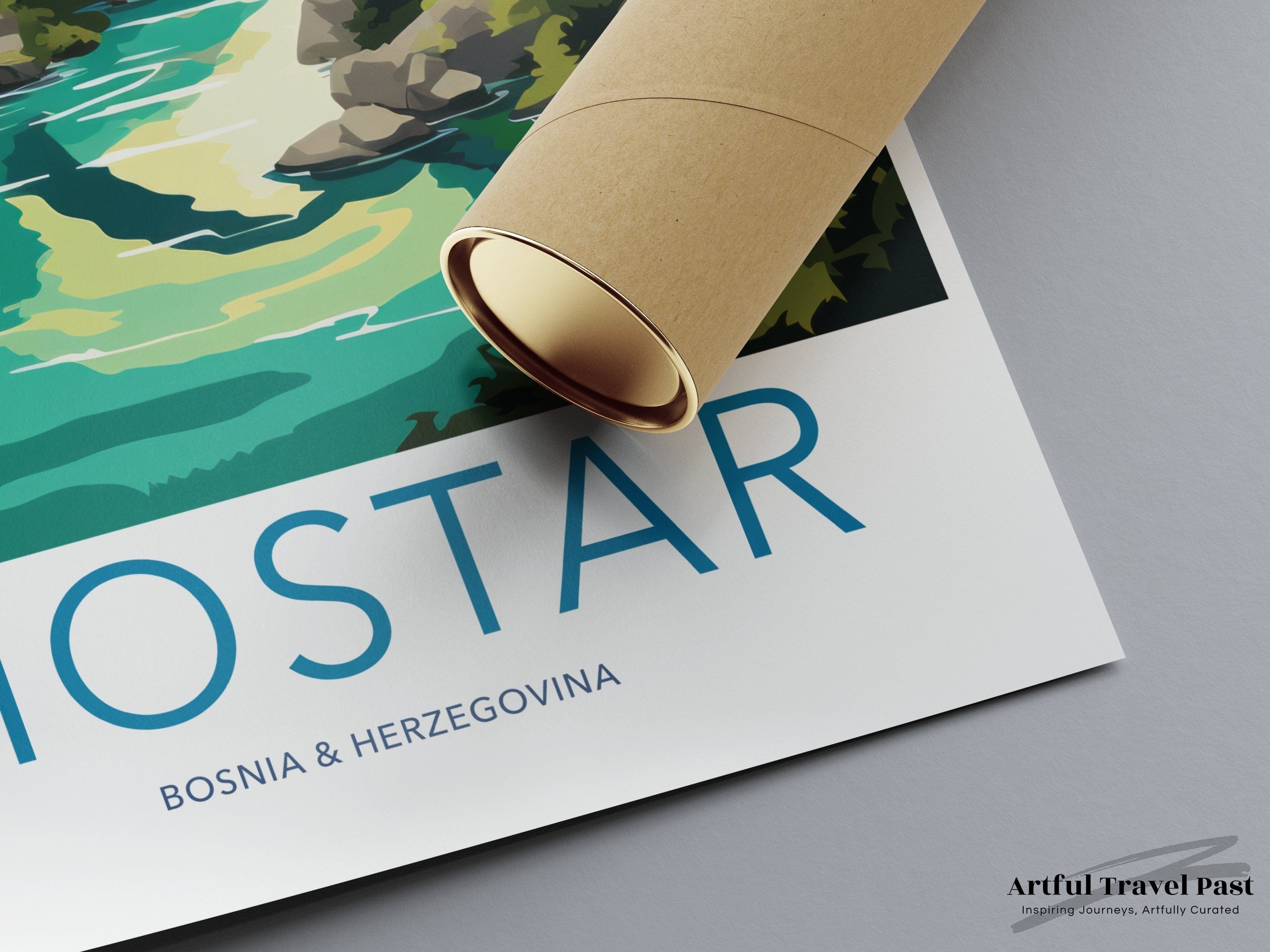 Mostar Poster - Bosnia and Herzegovina