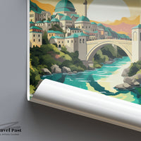 Mostar Poster - Bosnia and Herzegovina