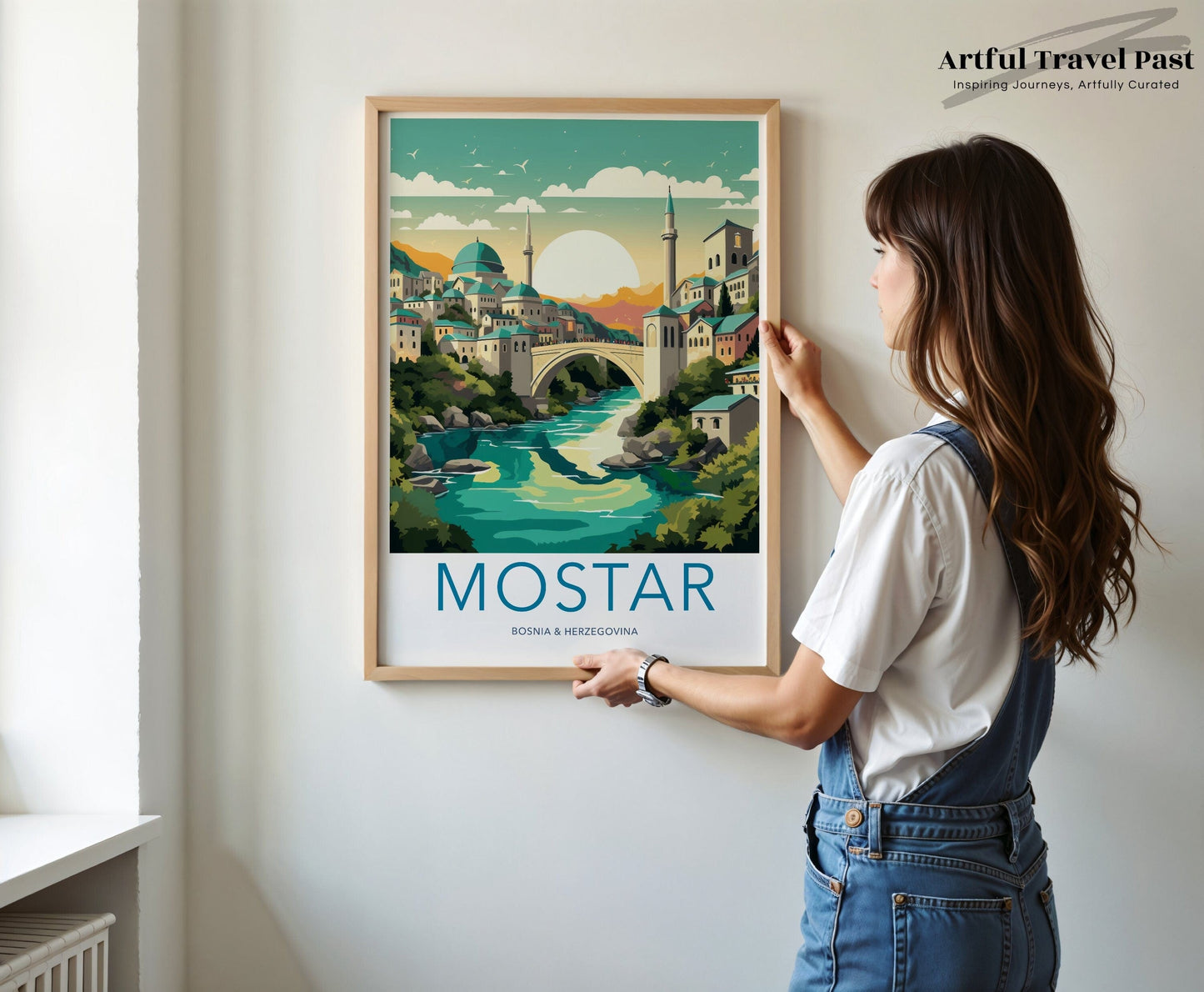 Mostar Poster - Bosnia and Herzegovina