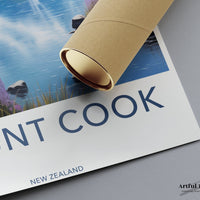 Mount Cook Poster - New Zealand Wall Art