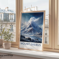 Mount Erebus Poster