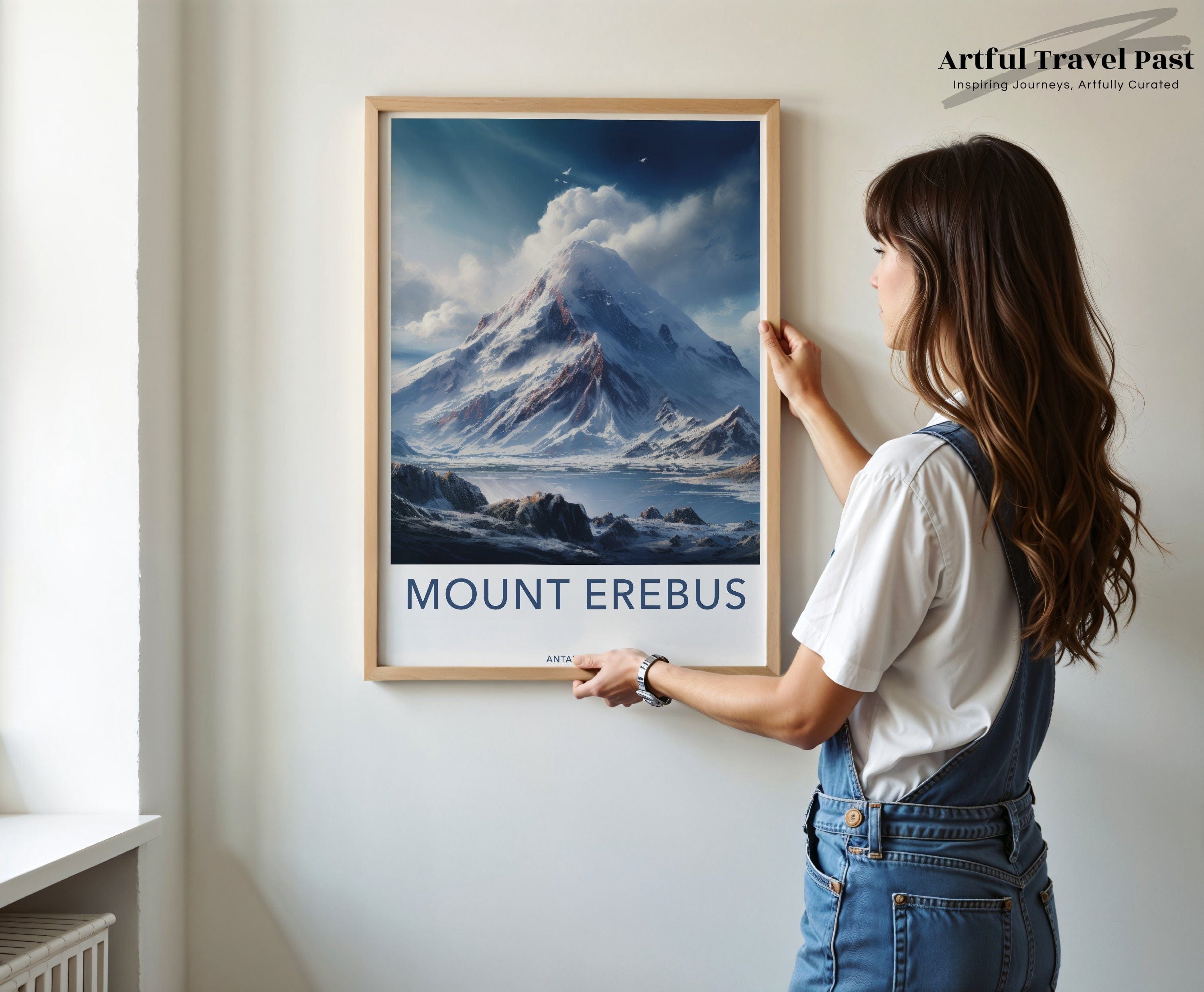 Mount Erebus Poster