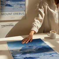 Mount Erebus Poster - Antarctica