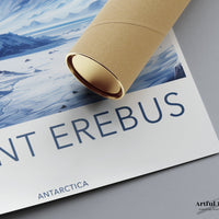 Mount Erebus Poster | Antarctica | Artic Wall Art